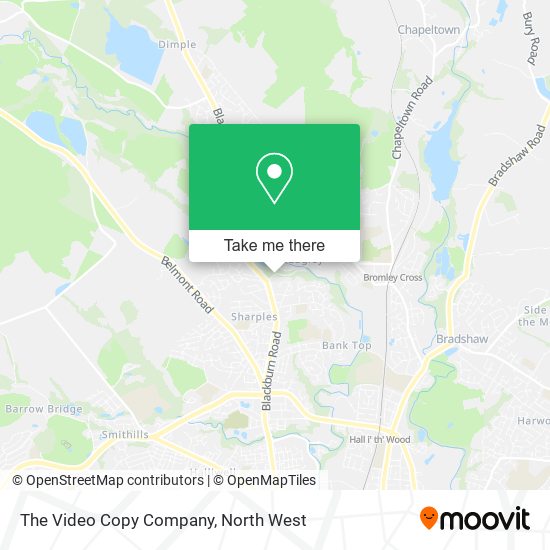 The Video Copy Company map