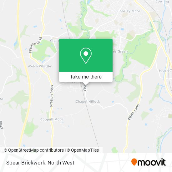 Spear Brickwork map