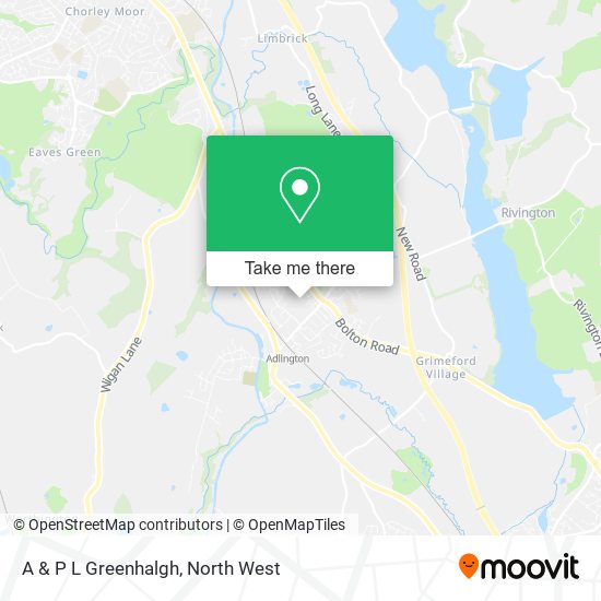 A & P L Greenhalgh map