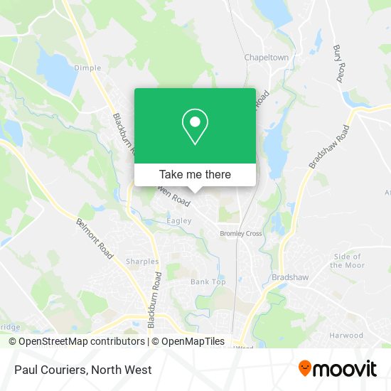 Paul Couriers map