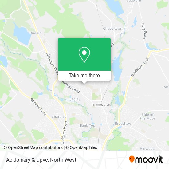 Ac Joinery & Upvc map