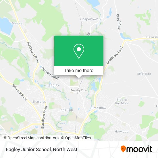 Eagley Junior School map
