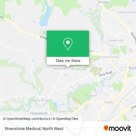 Riverstone Medical map