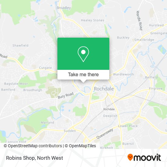 Robins Shop map