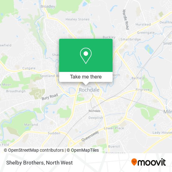 Shelby Brothers map