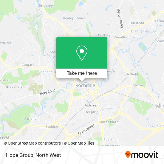 Hope Group map