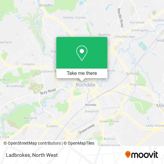 Ladbrokes map