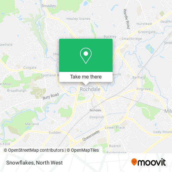 Snowflakes map