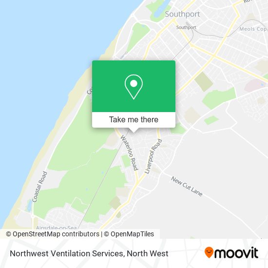 Northwest Ventilation Services map