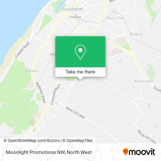 Moonlight Promotions NW map