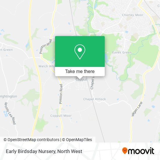 Early Birdsday Nursery map