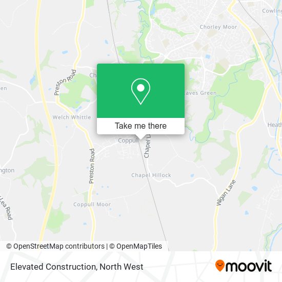 Elevated Construction map