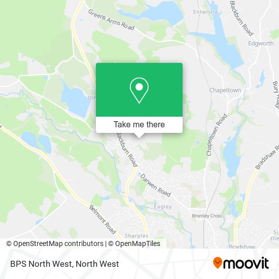 BPS North West map