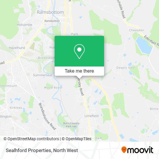 Sealhford Properties map