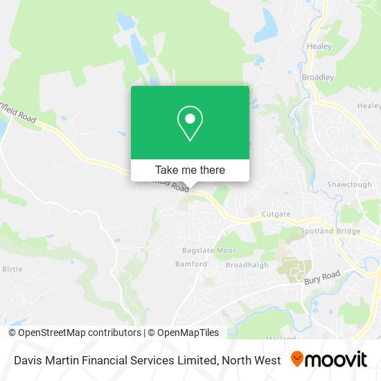 Davis Martin Financial Services Limited map