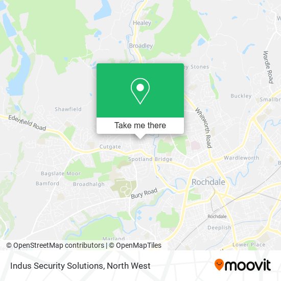 Indus Security Solutions map