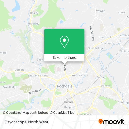 Psychscope map