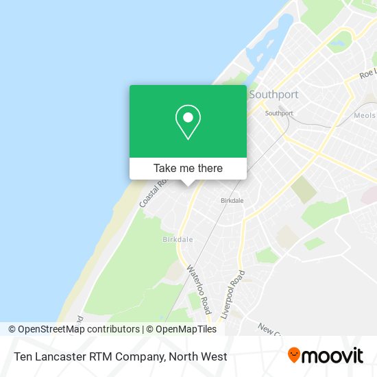 Ten Lancaster RTM Company map