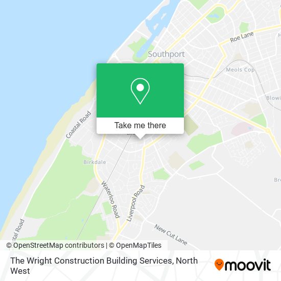The Wright Construction Building Services map