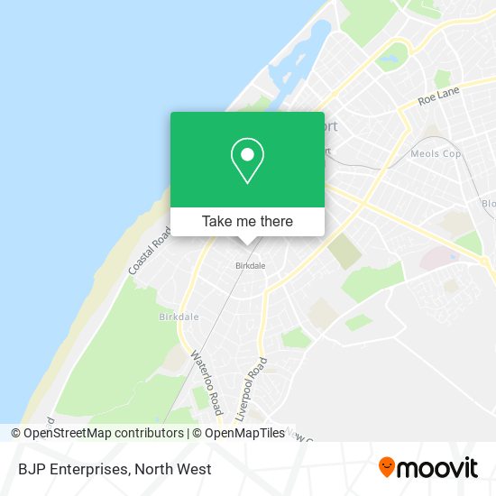 BJP Enterprises map