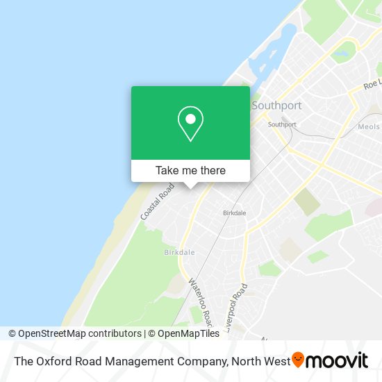 The Oxford Road Management Company map