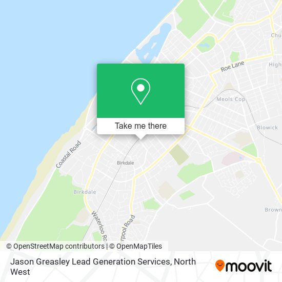Jason Greasley Lead Generation Services map