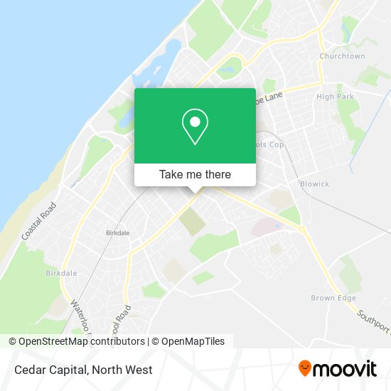 Cedar Capital map