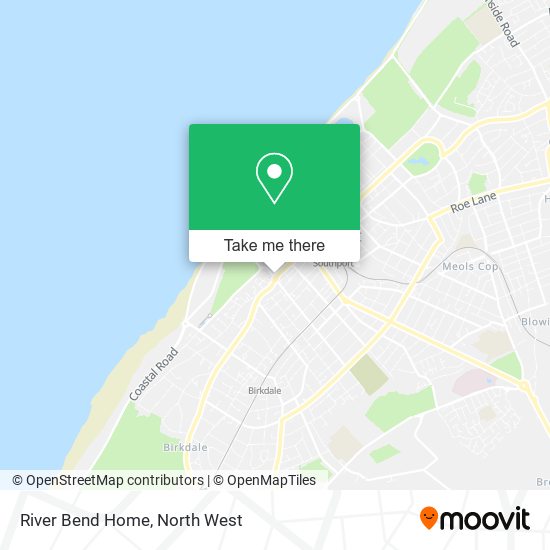 River Bend Home map