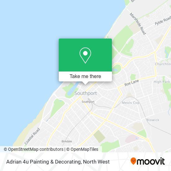 Adrian 4u Painting & Decorating map
