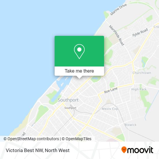Victoria Best NW map
