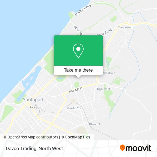 Davco Trading map