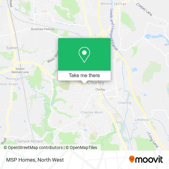 MSP Homes map