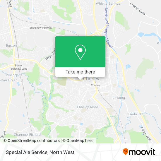 Special Ale Service map