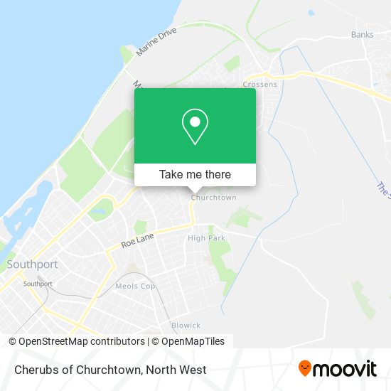 Cherubs of Churchtown map