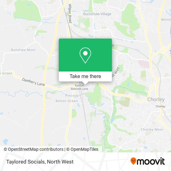 Taylored Socials map