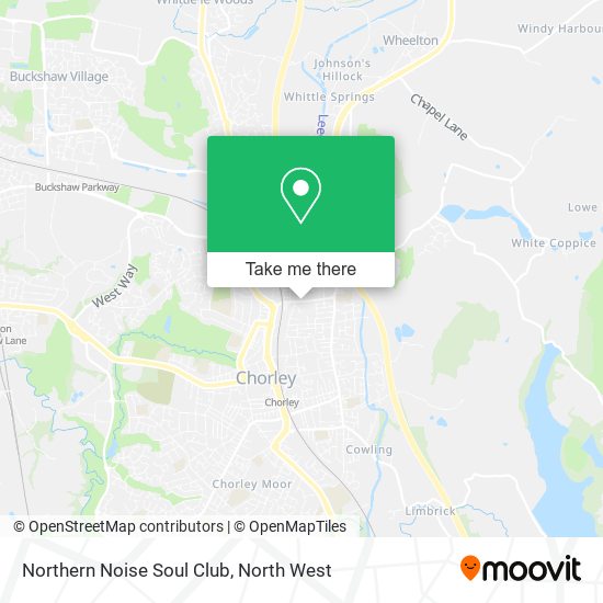 Northern Noise Soul Club map