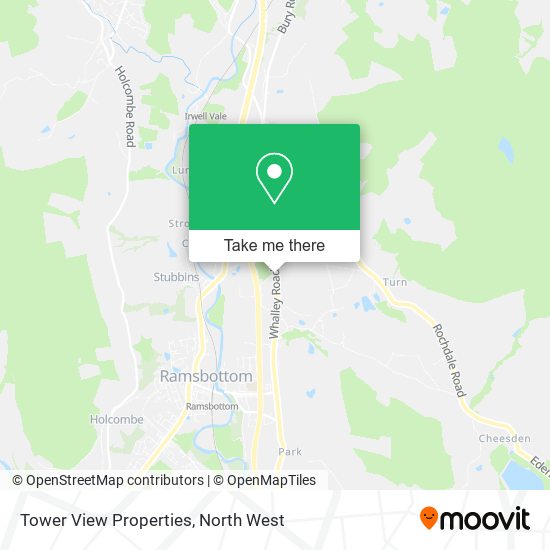 Tower View Properties map