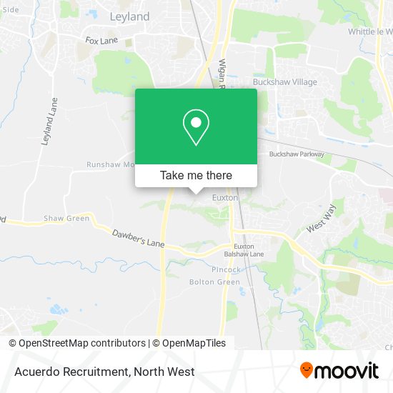 Acuerdo Recruitment map