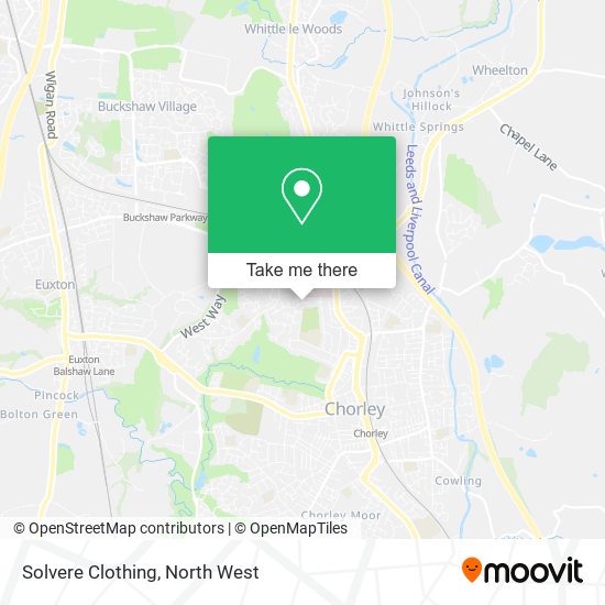 Solvere Clothing map