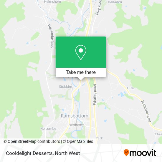 Cooldelight Desserts map