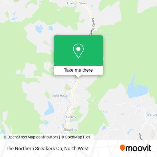The Northern Sneakers Co map