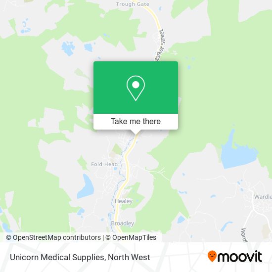 Unicorn Medical Supplies map