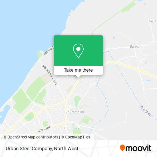 Urban Steel Company map
