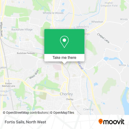 Fortis Sails map