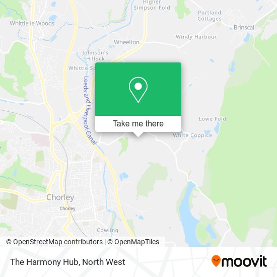 The Harmony Hub map