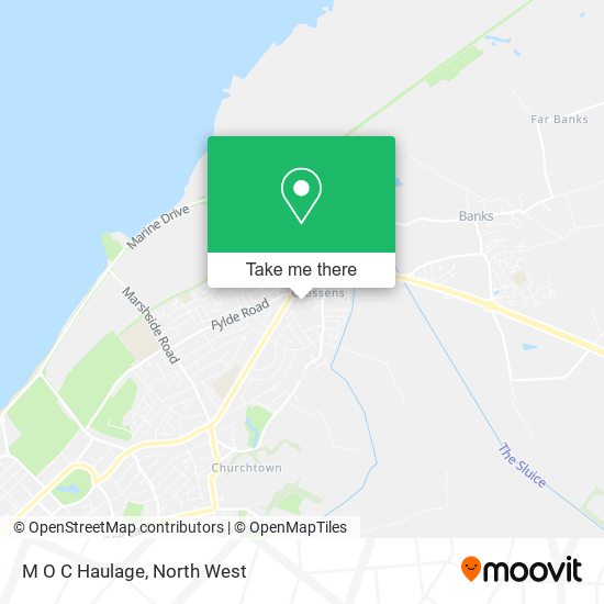 M O C Haulage map
