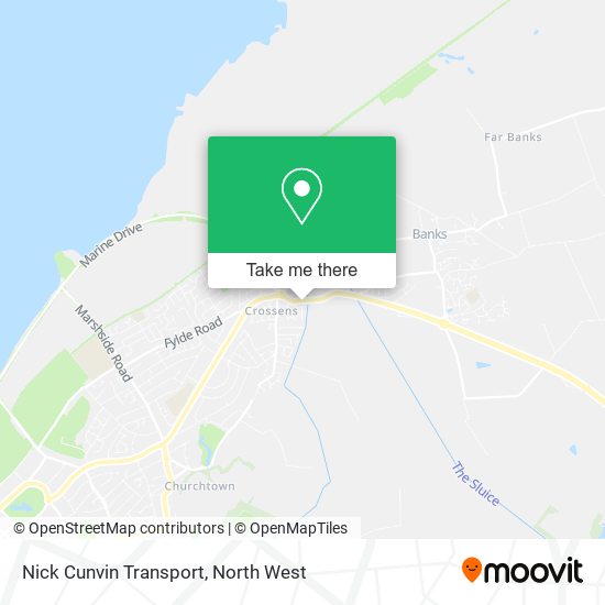 Nick Cunvin Transport map
