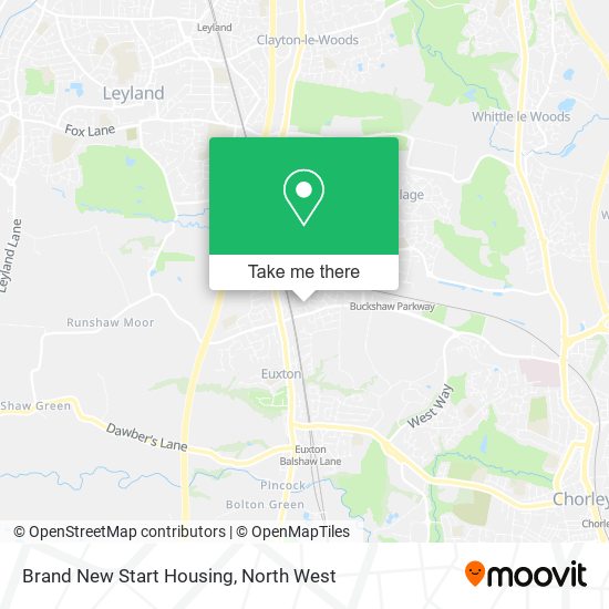 Brand New Start Housing map