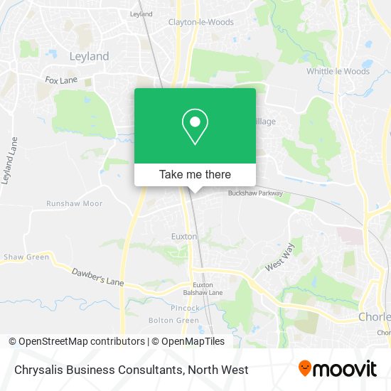 Chrysalis Business Consultants map