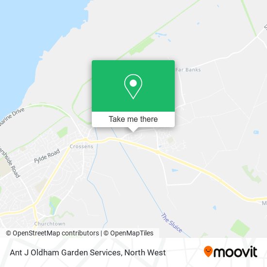Ant J Oldham Garden Services map